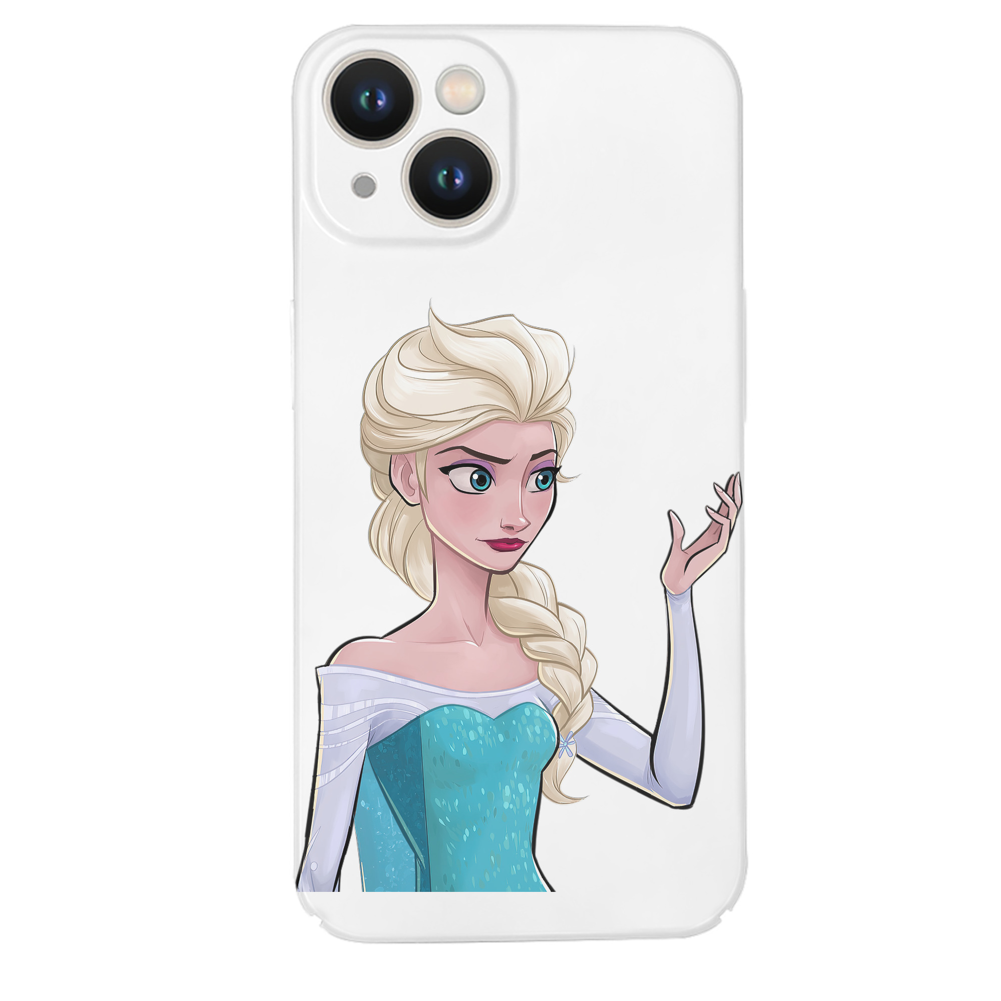 （画像用） アナと雪の女王 アンナ エルサ Frozen Anna Elsa 【iPhone 14シリーズ対応】ハードケース